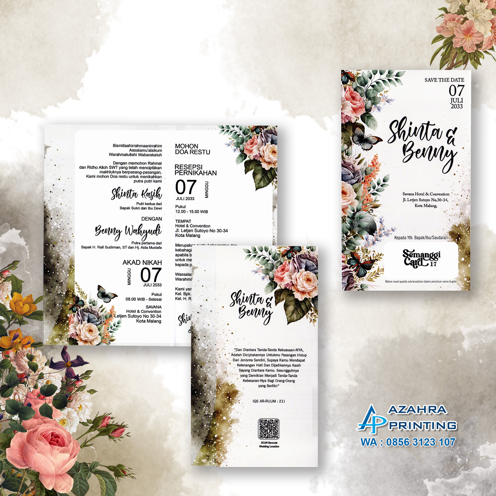 File setting blangko undangan semanggi card 17
